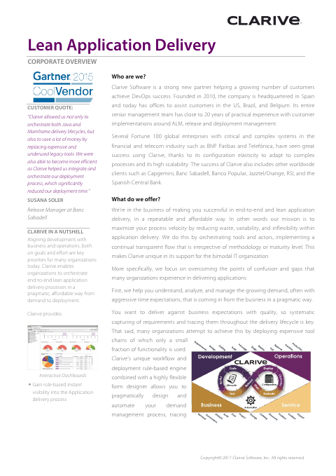 Cover of Corporate Overview